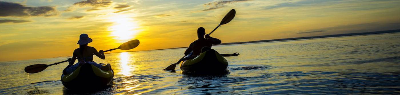 Kayaking on Cape San Blas with VayKLife Beach Gear