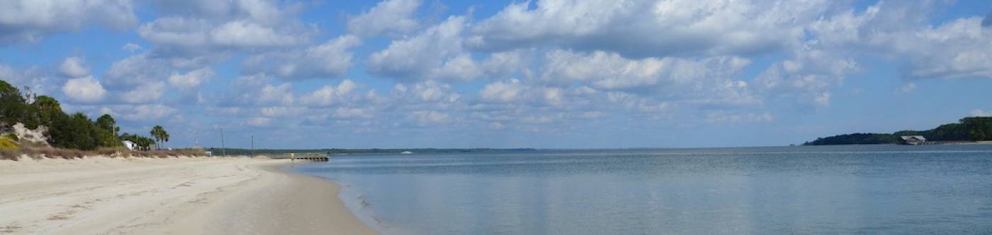 Indian Pass beach on Cape San Blas